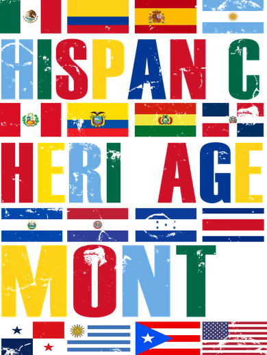 Hispanic Heritage Month Country Flags Women's Tank Top