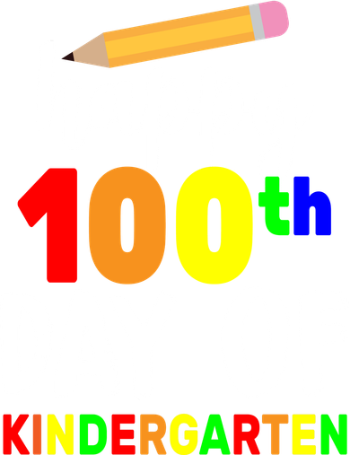 Happy 100th Day Of Kindergarten Pencil Hat