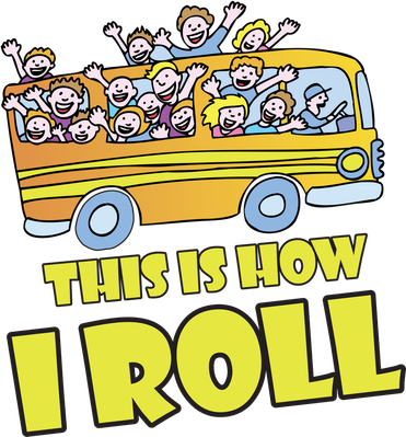 This is How I Roll School Bus Women's T-Shirt