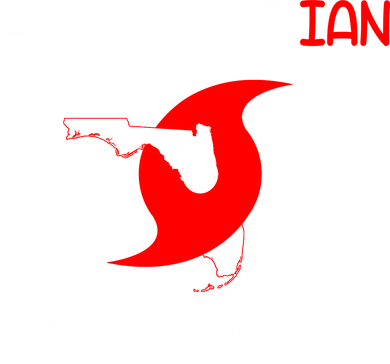 Hurricane Ian Survivor Florida Map Button
