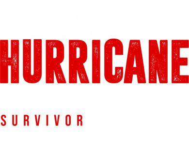 Hurricane IAN Survivor Hooded Wearable Blanket