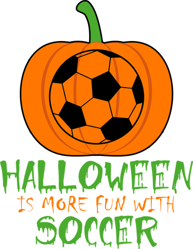 Halloween Is More Fun With Soccer Button