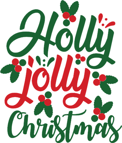 Holly Jolly Babe Festive Christmas Cheer Kids T-Shirt
