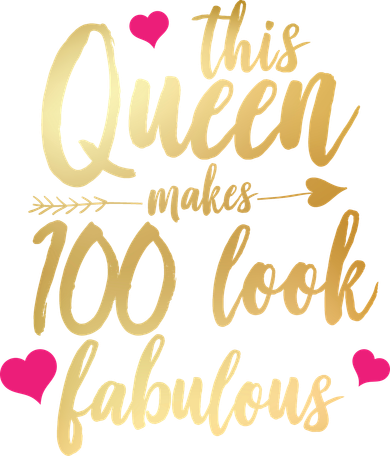 This Queen Makes 100 Look Fabulous Beanie