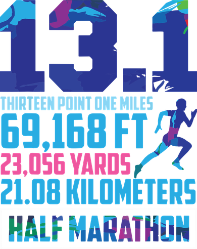 Half Marathon 131 Miles Running Runner Coaster