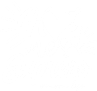Hot Mess Express Mom Life Mother Gift Kids Long Sleeve Shirt