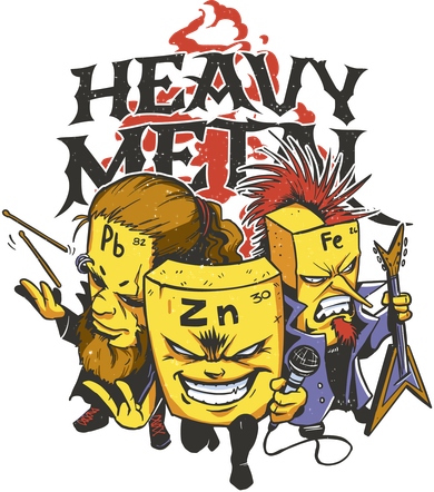 Heavy Metal Funny Chemistry Coffee Mug