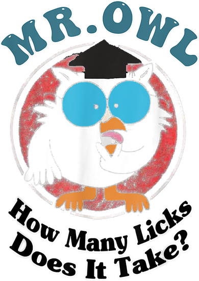 How Many Licks Does It Take Funny Owl Sarcastic Ceramic Ornament