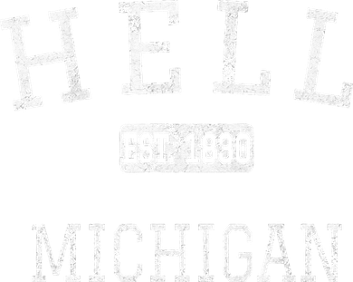 Hell Michigan MI Vintage Baby Bodysuit