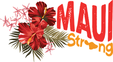 Hibiscus Maui Strong Hawaii Strong Ikaika Maui Strong Coaster