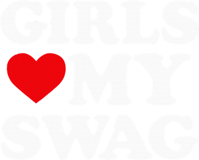 Heart My Swag Girl Love my Swag Valentine's Day Heart Women's Tank Top