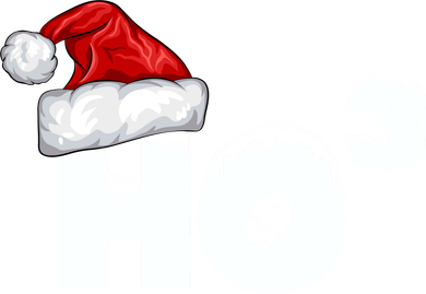 Santa HO HO3 Christmas Funny Kids Hoodie