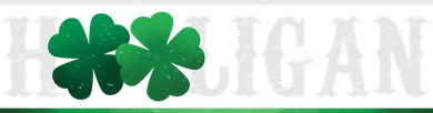 Hooligan Irish Clover St. Patrick's Day Kids T-Shirt