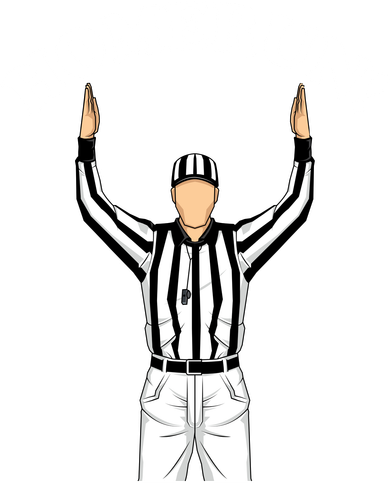 Baseball Homerun Football Referee Funny Tumbler