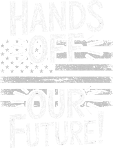 Hands Off Our Future Pro Democracy Anti MAGA Anti Oligarchy Button