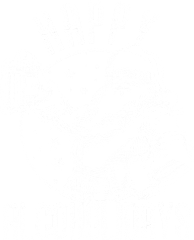 Happy Alcoholidays Christmas Santa Kids Hoodie