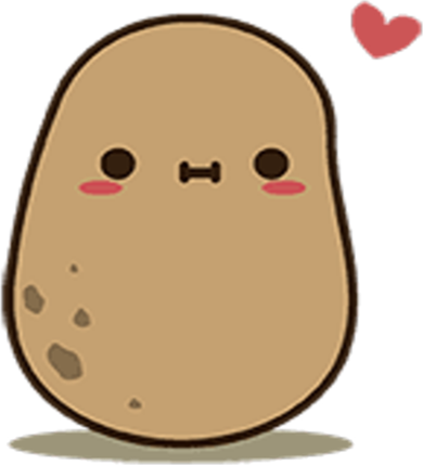 Happy Potato Cool Gift Women's Hoodie