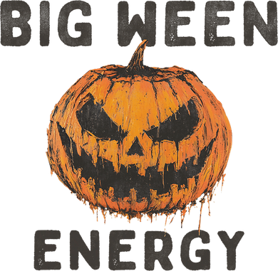 Halloween Pumpkin Head Big Ween Energy Spooky Bucket Hat