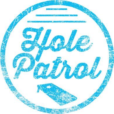 Hole Patrol Retro Cornhole Team Duo Vintage Graphic Toddler Hoodie