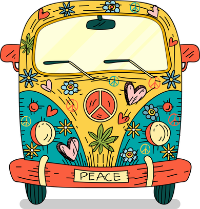 Hippe Peace Van Women's Sweatshirt