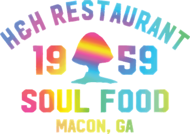H&H Restaurant Soul Food Macon Ga 1959 11oz C Handle Ceramic Mug