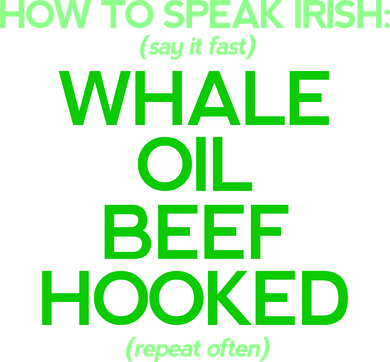Whale Oil Beef Hooked Doggie Tank