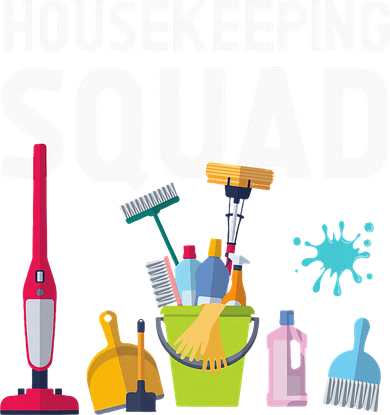 Housekeeping Squad For Housekeeper Cleaning Crew Coaster