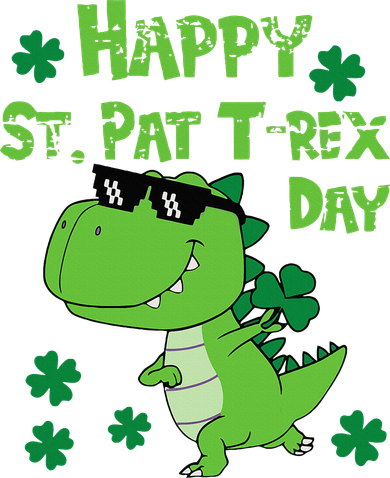 Happy St Pat Rex Dinosaur Saint Patrick'S Day Tumbler