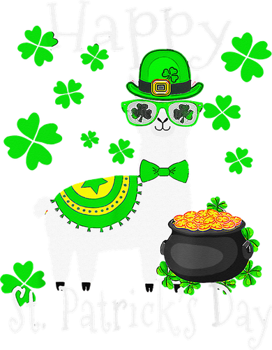 Happy St Patrick's Day Irish Shamrock Leprechaun Women's T-Shirt