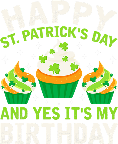 Happy St Patricks Day Birthday Saint Paddys Doggie Tank