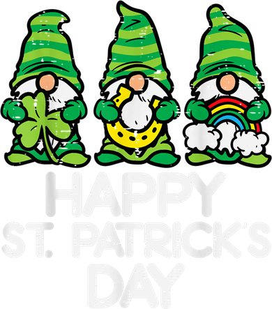 Happy St Patricks Day, St Paddys Day, Funny St Pattys Day Gnomes Coaster