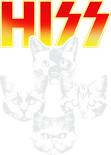 Hiss Music Cat Band Tote Bag