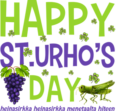 Happy St Urho's Day Funny Cool Gift Women's Hoodie
