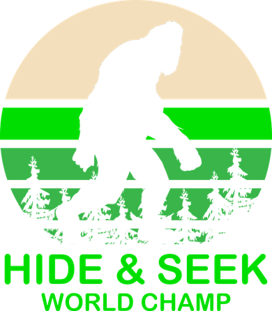 Sasquatch Hide And Seek World Champion Ornament
