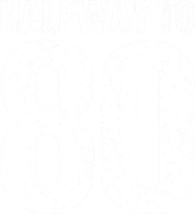 Halfway To 80 40th Birthday Women's Long Sleeve Shirt