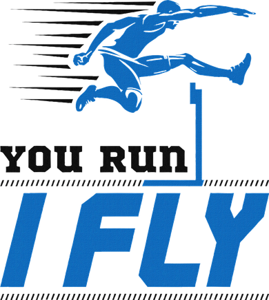 Hurdles Track And Field Hurdler Hurdle Runner You Run I Fly Women's T-Shirt