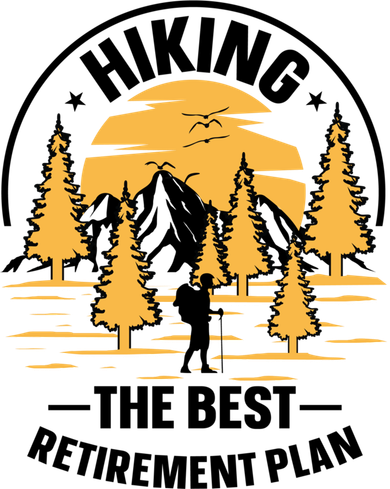 Hiking The Best Retirement Plan Hiker Adventure Outdoor Great Gift Doggie Tank