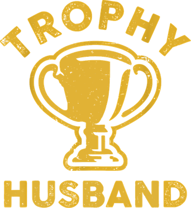 Husband Trophy Cup Vintage Retro Design Father's Day Gift Ornament