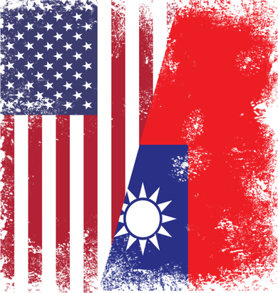 Half Taiwanese Flag Vintage Taiwan Usa Gift Great Gift Women's Sweatshirt