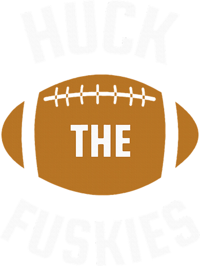 Huck the Fuskies Rivals Washington Oregon  Kids T-Shirt