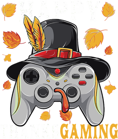 Happy Thanksgaming Funny Cute Thanksgiving Gamer Hooded Wearable Blanket