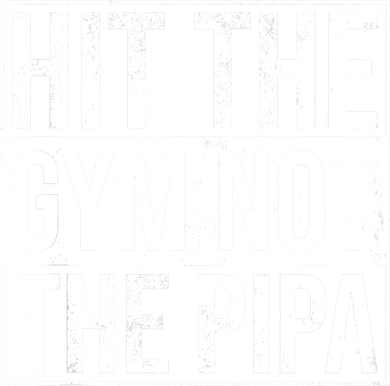 Hit The Gym Not The Pipa Baby Bodysuit