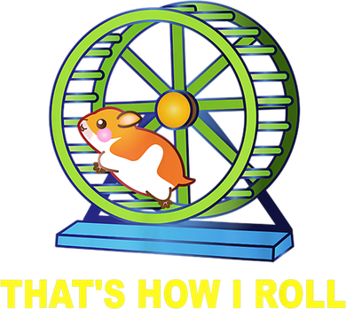 Hamster This Is How I Roll Hamster Wheel Shirt Gift TShirt Coffee Mug