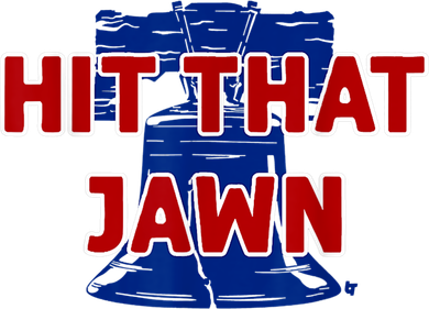 Hit That Jawn Philadelphia Baseball Coaster