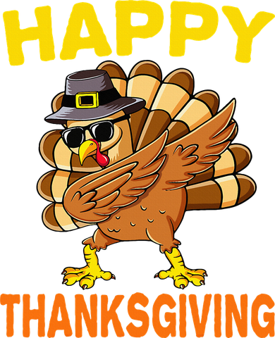 Happy Thanksgiving Pilgrim Turkey Backpack