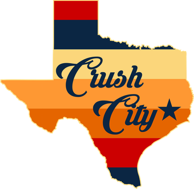 Baseball Crush City Houston Texas Polo