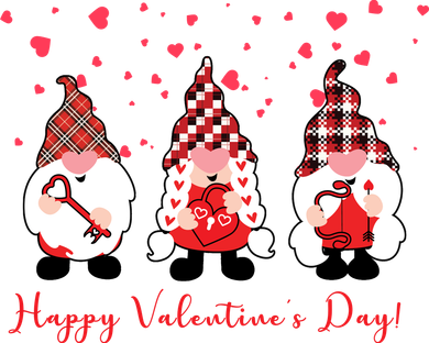 Happy Valentines Day Gnome Cute Gift Toddler Hoodie