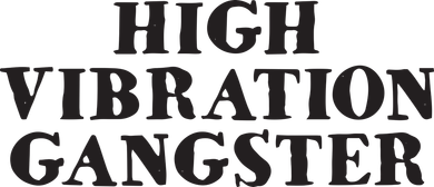 High Vibration Gangster Funny Spiritual Yoga Novelty Kids Sweatshirt