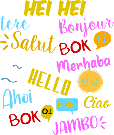 Hello Word In Different Languages Travel And Teacher T-Shirt