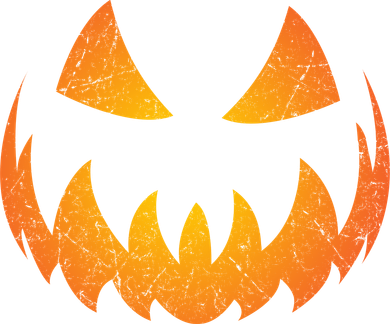 Halloween Pumpkin Jack O'Lantern Face Toddler Hoodie